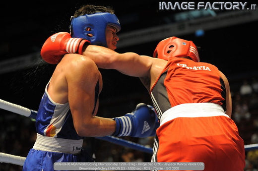 2009-09-06 AIBA World Boxing Championship 1259 - 81kg - Hrvoje Sep CRO - Jeysson Monroy Varela COL